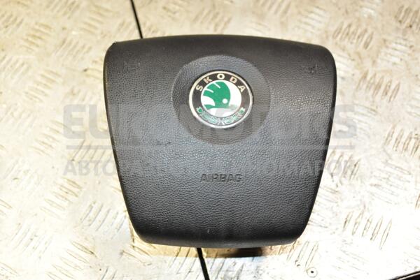 Подушка безопасности руль Airbag -10 Skoda Fabia 2007-2014 5J0880201D 342058 euromotors.com.ua
