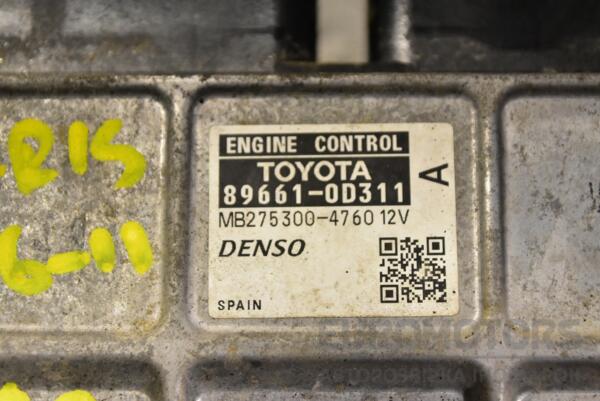 Блок керування двигуном Toyota Yaris 1.33 16V 2006-2011 896610D311 342491 - 2