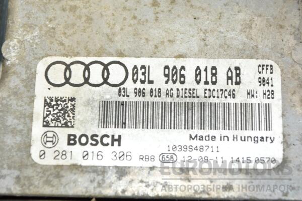 Блок управления двигателем Audi A3 2.0tdi (8P) 2003-2012 03L906018AB 342570 - 2
