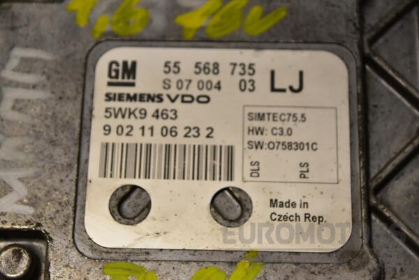 Блок управления двигателем Opel Astra 1.6 16V (H) 2004-2010 55568735 342702 - 2
