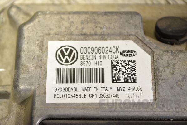Блок управления двигателем VW Golf 1.4 16V (VI) 2008-2013 03C906024CK 342745 - 2