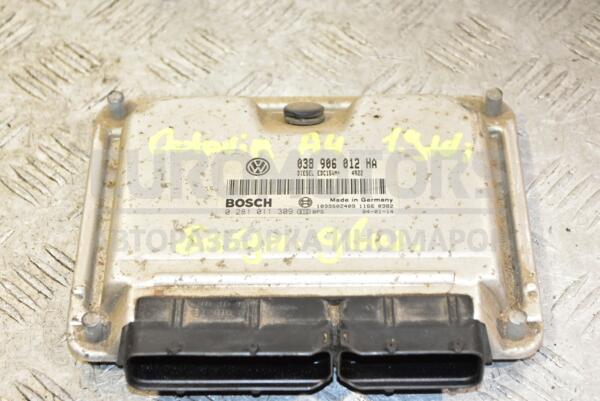 Блок управления двигателем Skoda Octavia 1.9tdi (A4) 1996-2010 038906012HA 343050 - 1