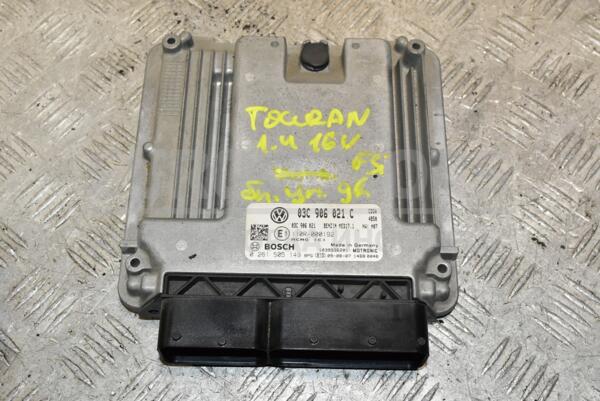 Блок управления двигателем VW Touran 1.4 16V TSI 2010-2015 03C906021C 343368 - 1