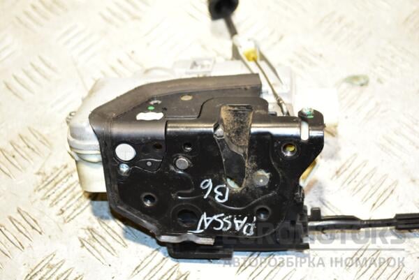 Замок двери передний левый электр 9 пинов VW Passat (B6) 2005-2010 3C1837015A 343709 - 2
