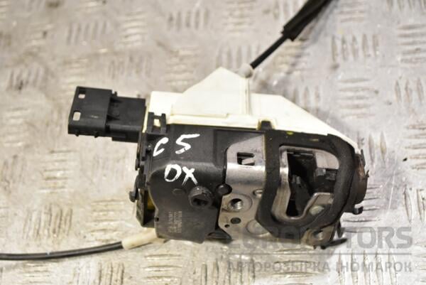 Замок двері передній правий електро 6 пинов Citroen C5 2008-2017 PSA574387 343814 - 2