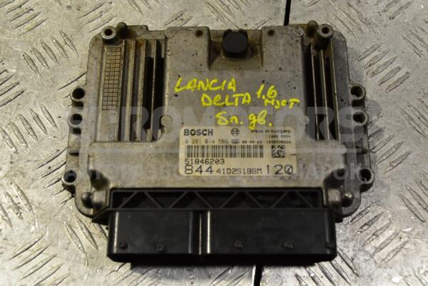 Блок управления двигателем Lancia Delta 1.6MJet 2008-2014 51846203 343994 - 1