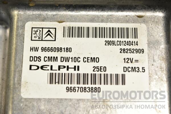 Блок керування двигуном Peugeot 5008 2.0hdi 2009-2017 9667083880 343996 - 2