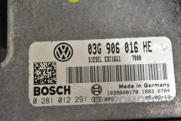 Блок керування двигуном Seat Altea 2.0tdi 2004-2015 03G906016HE 344086 - 2