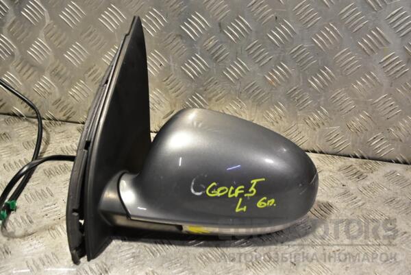 Дзеркало ліве електр 6 пінів (дефект) VW Golf (V) 2003-2008 1K1857501 344288 - 2