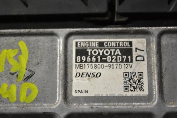 Блок управления двигателем Toyota Auris 2.0 D-4D (E15) 2006-2012 8966102D71 344793 - 2