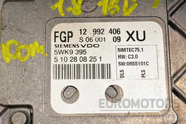 Блок управления двигателем комплект Opel Zafira 1.8 16V (A) 1999-2005 12992406 344820 - 2