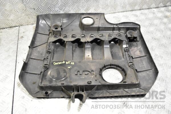 Накладка двигателя декоративная Skoda Octavia 1.9tdi (A5) 2004-2013 03G103925BK 345846 - 2
