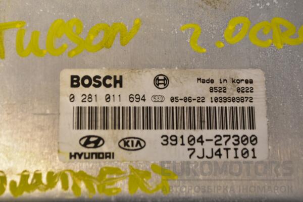 Блок управління двигуном комплект Hyundai Tucson 2.0crdi 2004-2009 0281011694 345976 - 2