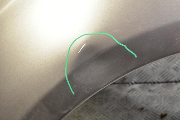 Крыло переднее левое (дефект) Nissan Note (E11) 2005-2013 F31019U0M0 346225 - 2