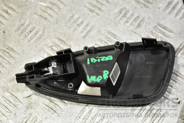 Ручка двери внутренняя передняя правая Seat Ibiza 2008-2017 6J1837114 346864 - 2