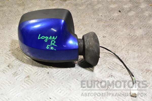 Зеркало правое электр 5 пинов Renault Logan 2005-2014 8200497487 346905 - 2
