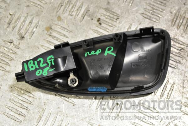Ручка двері внутрішня передня права Seat Ibiza 2008-2017 6J1837114A 346991 - 2