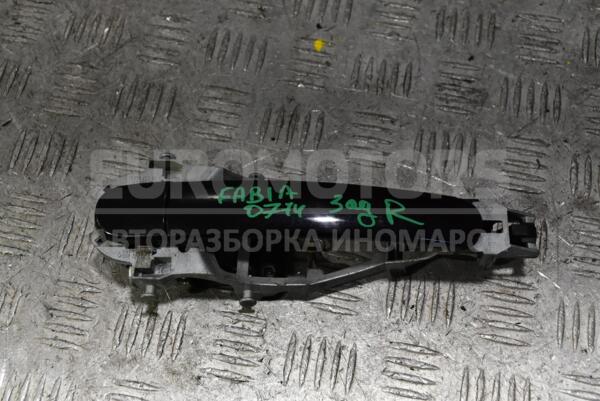 Ручка двери наружная задняя правая Skoda Fabia 2007-2014 347334 euromotors.com.ua