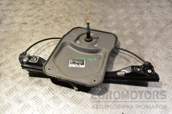 Склопідйомник задній правий механ Skoda Fabia 2007-2014 5J4839402B 347337 euromotors.com.ua