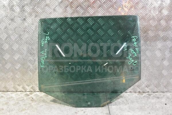 Скло двері заднє ліве Skoda Fabia 2007-2014 347537 euromotors.com.ua