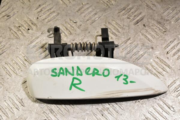 Ручка двері зовнішня права Renault Sandero 2013 348504 - 1