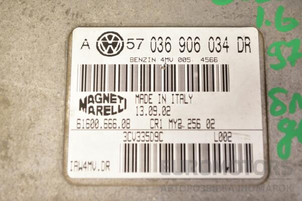 Блок керування двигуном VW Golf 1.6 8V (IV) 1997-2003 06A906019 349102 - 2