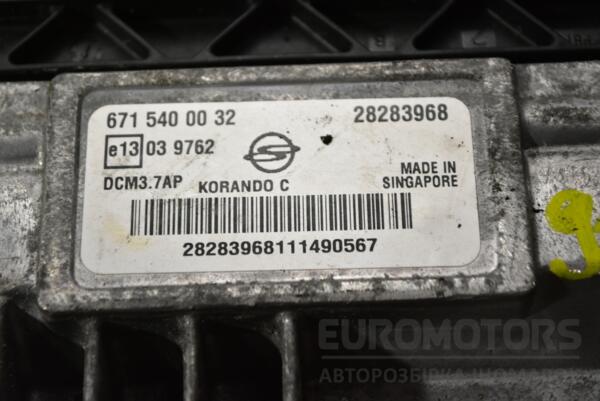 Блок керування двигуном SsangYong Korando C 2.0 Xdi 2010 6715400032 350129 - 2