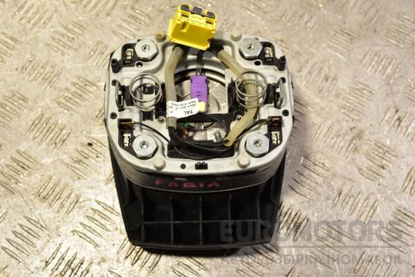 Подушка безопасности руль Airbag Skoda Fabia 2007-2014 5J0880201B 351886 - 2