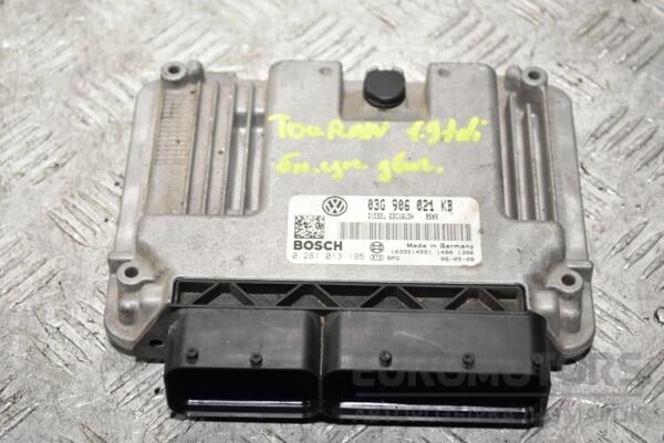 Блок управления двигателем VW Touran 1.9tdi 2003-2010 03G906021KB 352580 euromotors.com.ua