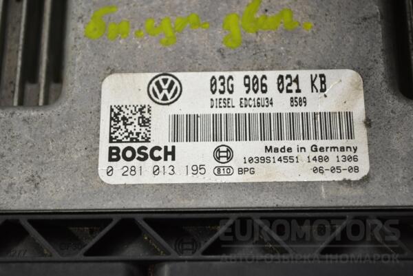 Блок управления двигателем VW Touran 1.9tdi 2003-2010 03G906021KB 352580 - 2