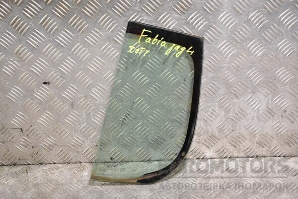 Скло двері заднє ліве трикутне Skoda Fabia 2007-2014 353188 euromotors.com.ua
