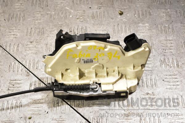 Замок двери задний левый электр 6 пинов Skoda Fabia 2007-2014 5N0839015D 353191 euromotors.com.ua