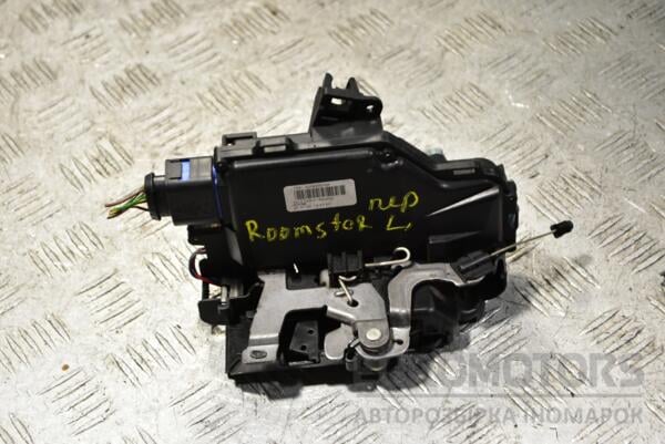 Замок двери передний левый электр 9 пинов Skoda Roomster 2006-2015 5J1837015A 353217 euromotors.com.ua