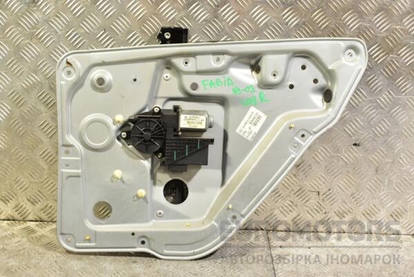 Склопідйомник задній правий електр 14 пінів Skoda Fabia 1999-2007 6Y0839752P 353679 euromotors.com.ua