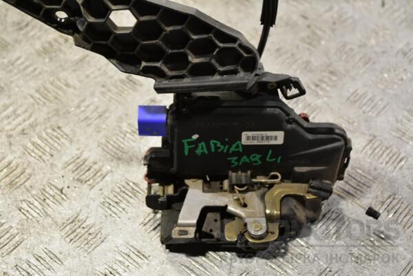 Замок двери задний левый электр 6 пинов Skoda Fabia 1999-2007 6Y0839015 353688 euromotors.com.ua