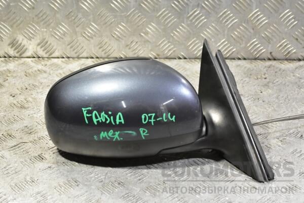 Зеркало правое механ Skoda Fabia 2007-2014 353719 - 2