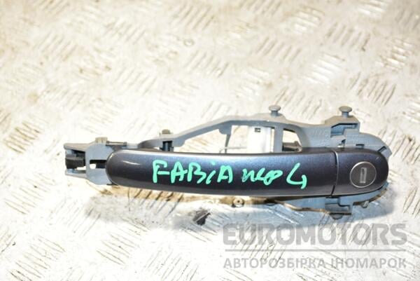 Ручка двери наружная передняя левая Skoda Fabia 2007-2014 353872 euromotors.com.ua
