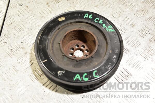 Шкив коленвала демпферный 6 ручейков Audi A6 3.0tdi (C6) 2004-2011 059105251 354175 euromotors.com.ua