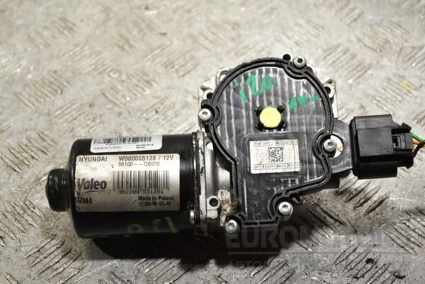Моторчик стеклоочистителя передний Hyundai i20 2014 98100C8000 354547 euromotors.com.ua