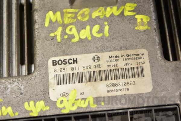 Блок керування двигуном Renault Megane 1.9dCi (II) 2003-2009 8200310863 355388 - 2