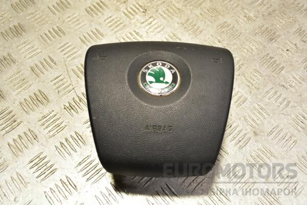 Подушка безпеки кермо Airbag Skoda Octavia (A5) 2004-2013 1Z0880201R 355416 euromotors.com.ua