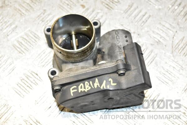 Дроссельная заслонка электрическая Skoda Fabia 1.2 12V 2007-2014 03D133062E 355730 euromotors.com.ua