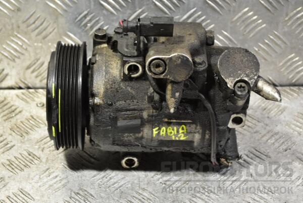 Компрессор кондиционера (дефект) Skoda Fabia 1.2 12V 2007-2014 6Q0820808 355738 - 2