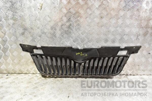 Решітка радіатора 10- Skoda Fabia 2007-2014 5J0853668C 355821 - 2