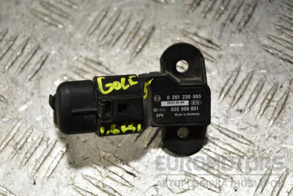 Датчик давления наддува (Мапсенсор) VW Golf 1.6 16V FSI (V) 2003-2008 0261230095 355860 euromotors.com.ua