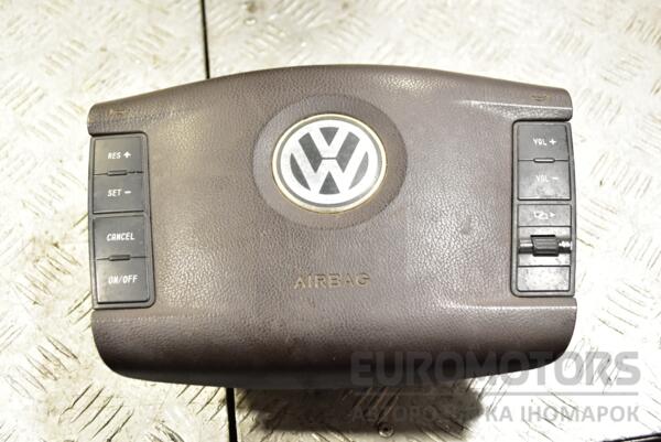 Подушка безопасности руль Airbag VW Touareg 2002-2010 7L6880201DA 356192 euromotors.com.ua