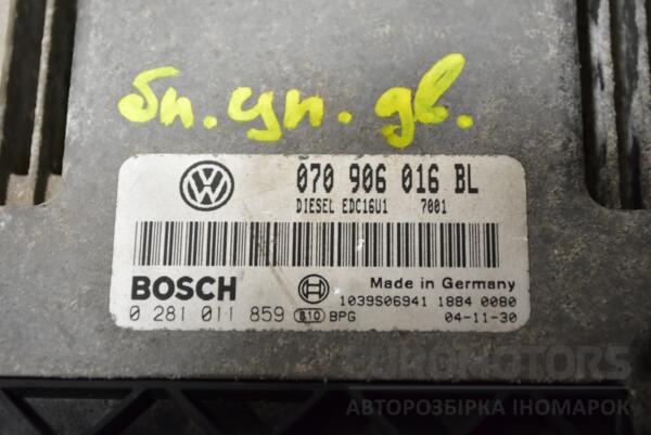 Блок керування двигуном VW Touareg 2.5tdi 2002-2010 070906016BL 356205 - 2