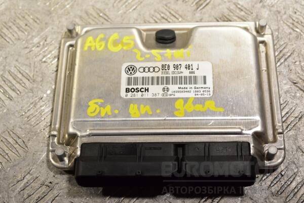 Блок керування двигуном Audi A6 2.5tdi (C5) 1997-2004 0281011387 356308 euromotors.com.ua