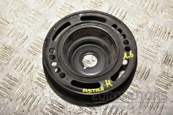 Шків коленвала демпферний 5 потічків Opel Astra 1.6 16V (H) 2004-2010 24430551 356386 euromotors.com.ua