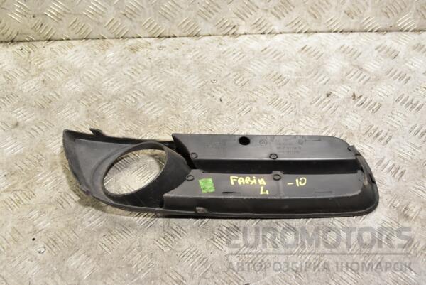 Накладка бампера под птф левая -10 Skoda Fabia 2007-2014 5J0853665 356864 - 2